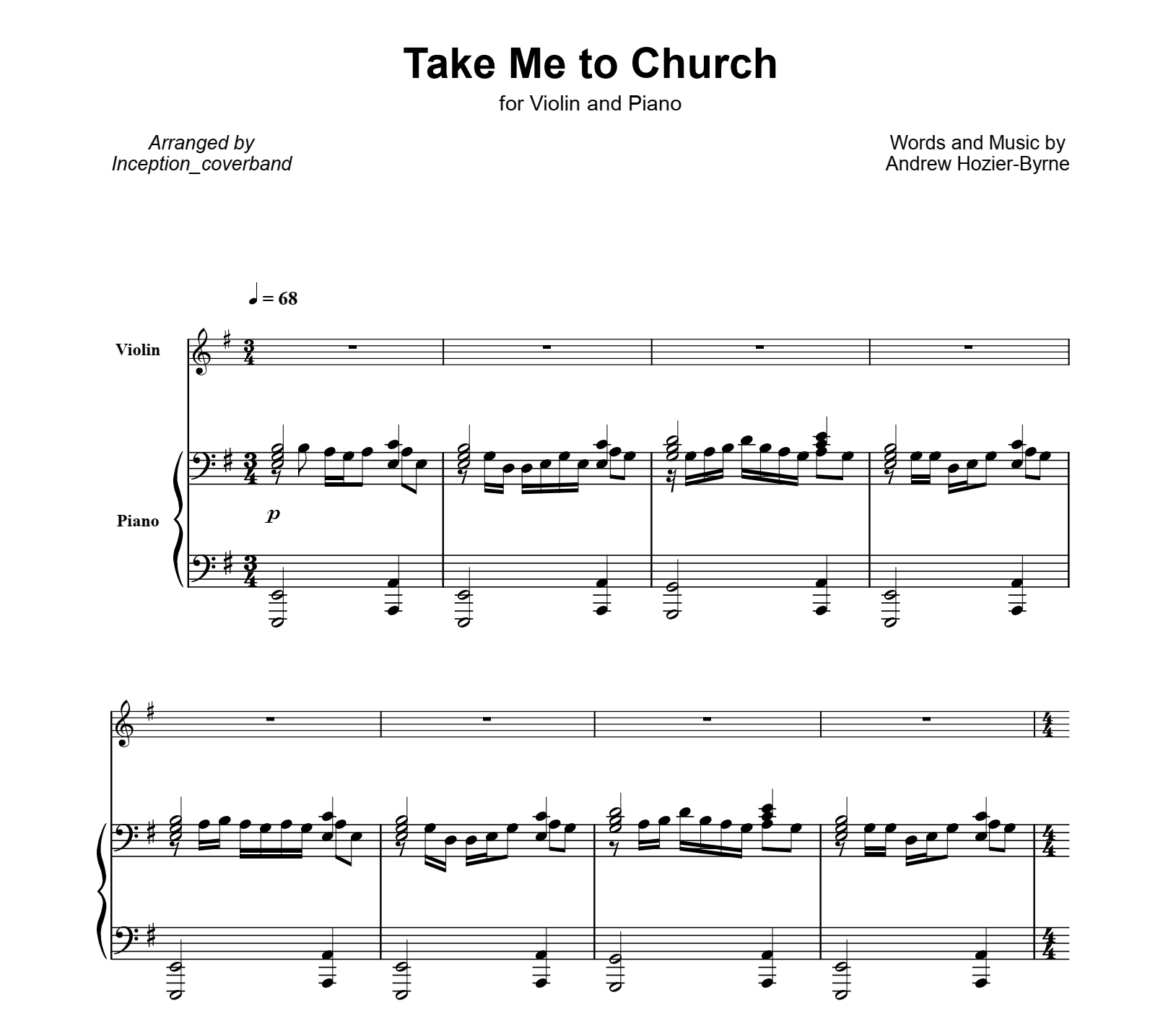 Take me to church lyrics